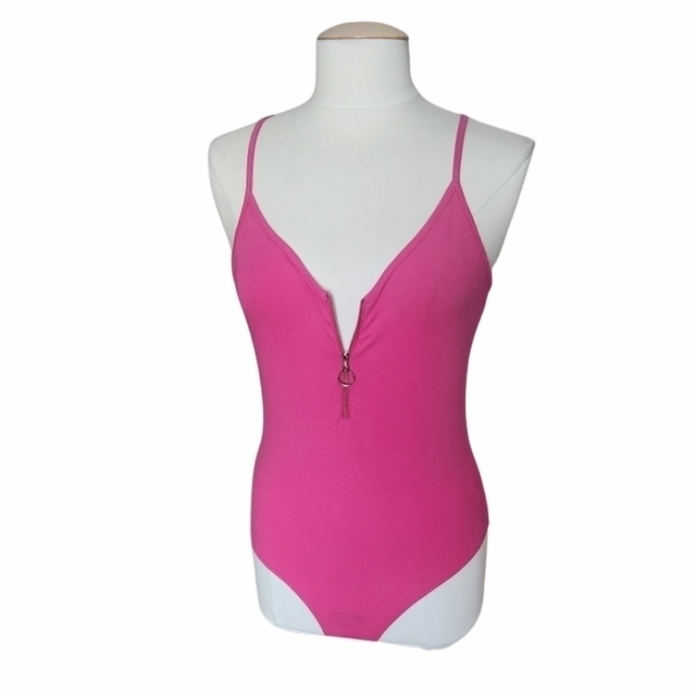 NWT Ambiance Punk Bodysuit with Zipper